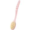Benoon Spazzola Corpo Spa da Bagno Manuale con Manico Lungo, Spazzola Esfoliante per La Pulizia della Schiena Rosa