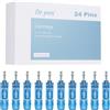 Bestauty Dr. pen 24 aghi originali, Bestauty Penna Elettrica per Microneedling 10 pezzi di aghi originali Dr. pen 24 Pins