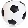 Alldoro 60312 - Softball, diametro: 18 cm, colore: Nero/Bianco
