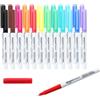 Amazon Basics Ultra Fine Point Permanent Markers, Assorted Colors, 24-Pack