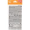 APLI DECAdry - Lettere e Numeri Trasferibili - 6 mm, Nero