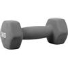 UPFIT - Manubrio da 3 kg - Manubrio da allenamento - Peso: 3 kg - Colore: grigio - Facile da usare e da riporre - Pratica e robusta - Presa comoda - Per rafforzare i muscoli delle braccia