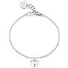 S'AGAPÕ Bracciale Donna In Acciaio Con Simbolo Cuore | Collezione Luce - SCE43
