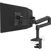 Ergotron LX Series 45-489-224 supporto da tavolo per Tv a schermo piatto 63,5 cm (25") Nero Scrivania [45-489-224]