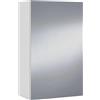 13Casa - Bahamas A4 - Specchio contenitore. Dim: 40x21x65 h cm. Col: Bianco. Mat: Melamina, Specchio.