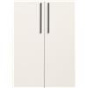 Composad | Coppia di Ante della Linea RILEGA per Librerie LB8055, LB8056, LB8057, (LxAxP) 73,7x101,2x3,6 cm, Grigio Chiaro, Made in Italy
