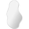 Ferm Living - Specchio murale Pond - Metallo - Zinco placcato ottone - Designer Trine Andersen