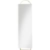 Ferm Living - Specchio da appoggiare Miroir mural - Metallo - Metallo placcato ottone - Designer Trine Andersen