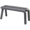 Moustache - Panca imbottita Bold - Grigio - Espanso - Designer Big Game