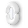 Moustache - Specchio murale Zodiac - Bianco - Ceramica - Designer Jean-Baptiste Fastrez