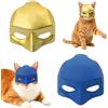 VEINARDYL - 2 maschere per gatti, costume da pipipistrello, per Halloween, cosplay, divertente maschera per occhi di gatto per animali domestici, palline veneziane, accessori per costume, grandi