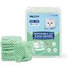 MICOOYO Pannolini usa e getta per cani femmina, super assorbenti, per gatti e cani di piccola taglia, pannolini per gatti a tenuta stagna per donne in calore (verde, XXS, 24 pezzi)