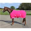 QHP Coperta in pile per cavalli con cinghia QHP Color
