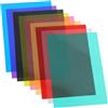 FUNNETOYU Pellicola Colorata Pvc 9 Pezzi per Filtri Luce Illuminazione Video