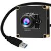 ELP Alta Velocità 200FPS Global Shutter USB3.0 Modulo Fotocamera Grandangolare 100 ° Scheda Webcam per Computer Mini UVC USB3.0/2.0 Fotocamera PC Fast Frame 1200P 120fps Fotocamere Lightburn per Laser