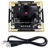 KFWAPO For modulo fotocamera USB OV9732 60 72 100 160 180 gradi regolabile 1280 * 720 720P 1 MP senza driver, for scansione codice QR Riconoscimento facciale(60 degree No aberrations MF)