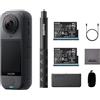 Insta360 X4 Air Pack Ricarica Cam 360 8K, selfie stick invisibile, app IA