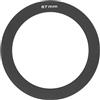 GROVDDNT Anello adattatore portafiltro 49/52/55/58/62/67/72/77/82 mm, compatibile con Cokin serie P, nero, per fotocamere universali (67 mm)