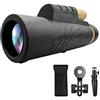 Generico Telescopio monoculare potente monocolo professionale attrezzatura da campeggio impermeabile per cannocchiale portatile da viaggio e da caccia