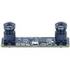 KFWAPO For modulo telecamera sincrona binoculare OV9732 23/36/72/100 gradi USB senza driver ， con USB ， for riconoscimento facciale Rilevamento profondità AR(36 Degree 8mm)