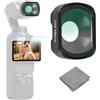 VITALUXE Obiettivo macro magnetico 10X per DJI Osmo Pocket 3/Osmo Pocket 4 | Obiettivo ingrandimento 10X, DJI Osmo Pocket 3/4, accessorio per macro fotografia e primo piano di gioielli, fiori, insetti