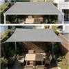 HSFFBHFBH Vela Ombreggiante Impermeabile - 2x2M Grigio chiaro - Telo Parasole per Esterni, Tenda Vele Ombreggianti Telo Parasole con Fune e Occhiellato Protezione UV Tenda a Vela per Giardino Terrazza