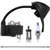 ZAMDOE Modulo Bobina di accensione per Stihl BG56 BG86 BG86C SH86 SH56C | SH56 Bobina di ricambio per soffiatore per foglie, compatibile con 4241 400 1307, 4241 400 1306, 4241 1306 B, 4241-400-1320