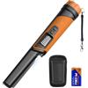DR.ÖTEK Rilevatore di Metallo Pinpointer per Adulti, IP68 Completamente Impermeabile, Portatile Pin Pointer, Bastone Magico, Schermo LCD, Esclusiva Eliminazione delle Interferenze, Alta Precisione, 3