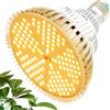 MILYN Lampada a LED da 100 W, E27, 150 LED, a spettro completo, per piante a LED, simile alla luce solare per giardino, serra, piante d'appartamento, piantine, verdure, fiori