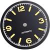 Generico 50 parti del quadrante dell'orologio da 29 mm for NH35 PT5000 della cassa luminosa verde set di lancette sterili for orologio subacqueo(E dial,For nh35 nh36)