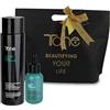 Tahe Peptide T98 Anticaduta | Trattamento completo per la perdita dei capelli | Include concentrato anticaduta densificante con multipeptidi (50 ml) e shampoo anticaduta densificante (300 ml).