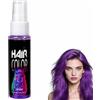 Rakiuty Spray Colore per Capelli,Spray per Capelli Temporaneo Colorato,Sprays Colorante per Capello Temporaneo,Temporary Hair Color Sprays,Lavabile,per Festa,Halloween,Carnevale,Natale,30ml (Viola)