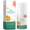 Kiuiom Deodorante Bambini Ascelle,Deodorante Naturale per Proteggere la Pelle,Solido per Donne,Uomini,Bambini,Proteggere la Pelle,Prevenire la Secca,Fresco e Piacevole Naturale
