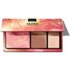 Genérico Tavolozza di trucco 3 in 1 Tonalità Sun Kissed - Blush, abbronzante e illuminante