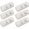 FUHAMJ 6 Pezzi Bende Elastiche Per Bendaggi, 10Cm*4.5M Rotoli Bendaggio Elastico Con Clip Metalliche, Per Ginocchio, Caviglia E Polso, Supporto Elastico Per Sport E Infortuni