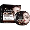 Hinapan 30 Paia Patch Occhi alla Caffeina Idrogel, Maschera Contorno Occhi alla Caffeina, Trattamento Anti-Fatica per gli Occhi, Maschera Contorno Occhi Anti-Occhiaie e Rassodante