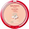 Bourjois Cipria Compatta Healthy Mix Zero Segni di Stanchezza, Formula Opacizzante e Uniformante con Vitamine A, E e B5, 03 Rose Beige, 11 g