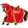 Bullyland Gadget - Bullyland: Castello - Cavallo Da Torneo Rosso - Bullyland