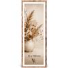 Velora Home&Living VELORA H&L Cornice Foto Legno Bruciato 35 x 100 cm - Cornice in Legno con Plexiglass Trasparente, Portafoto da Parete, Cornice per Poster, Fotografie, Puzzle, Diplomi e Certificati