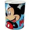 Disney Salvadanaio Topolino Mickey Mouse in Metallo Latta Non Apribile 11x8 cm Idea Regalo