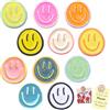 YALiya 11 Pezzi Calamite Frigorifero Smiley Colorate-Magneti Frigo Decorativi in 3D, calamite divertenti, Mini Calamite Piccole Potenti per Lavagna Magnetica, Ufficio, Cucina, Scuola-Regalo Divertente