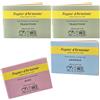 BOEMY Carta d'Armenia - Confezione da 4 Taccuini (2 Tradizione + 1 Armenia + 1 Rosa) | Incenso su Carta con Profumi Naturali e Floreali | Papier d'Arménie Originale | Papier d'Arménie Tradition Mdalllies