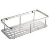 Konhard CS005, portaoggetti da doccia, da parete, in acciaio inox, antiruggine, acciaio spazzolato