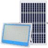 Generico Faro Led 1000w Completo di Pannello Fotovoltaico 6500k,Impermabile IP66 con Sensore di Movimento,Crepuscolare,Telecomando, da Esterno