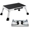 Comzantor Sgabello Pieghevole Portatile, Scaletta Pieghevole, Sgabelli Pieghevoli, Gradino Camper, Sgabellino Portatile, Gradino, Scalino, per Camper, Cucina, Bagno
