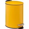 5 five simply smart 5five - cestino in metallo soft close 3l colorama giallo