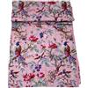 Arprani, copriletto indiano 100% cotone Kantha, set di copriletti fatti a mano, set di copriletti reversibili di lusso, stile vintage, con motivi floreali e uccelli