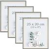 YoHyien 4 Pezzi Cornici Foto, Cornice Portafoto da Tavola, Decorative Cornice per Foto da Muro, Photo Frame for Wall (Verde Salvia, 20 x 25 cm)