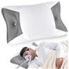 Joynox Cuscino CPAP Cervicale Memory Foam, Cuscini Ergonomico per Dormire su Fianco & Schiena, Ritagli Laterali Larghi Riduce Pressione Maschera & Perdite Aria, Fodera Traspirante Fresca
