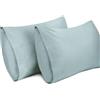 Lirex 2-Pack Federe per Cuscini, 100% Cotone Traspirante Federe Pillow Covers, 30 x 50 cm, Verde Acqua